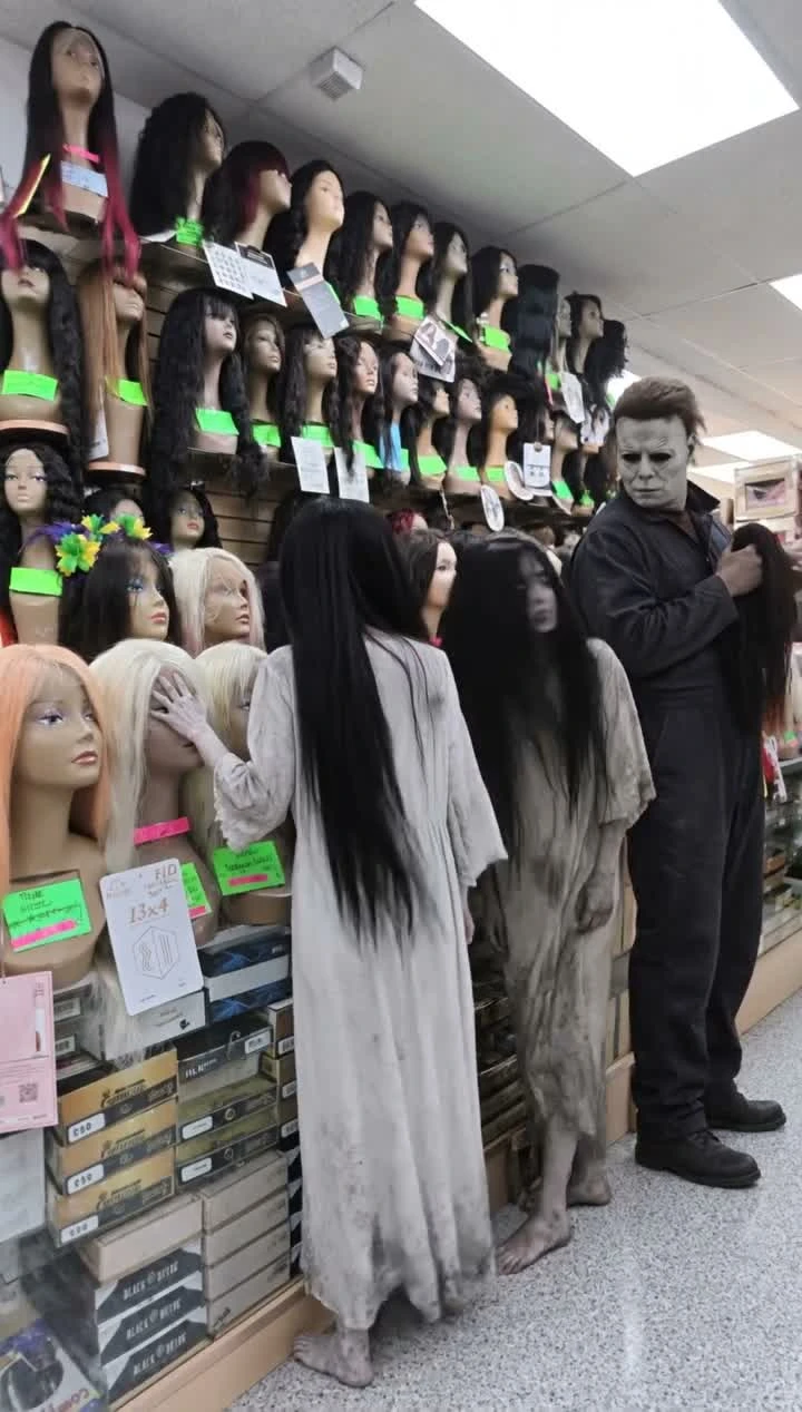Essence Beauty Halloween wig showcase