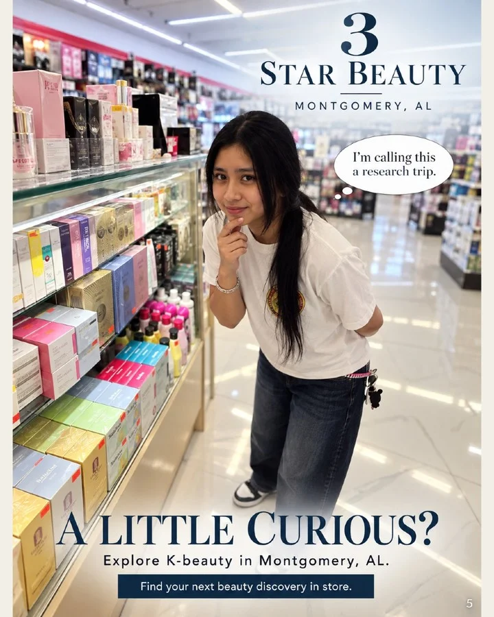 3 Star Beauty promotional design